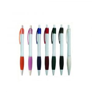 Lapicero Plástico Con Clip De Color (CT-55B)