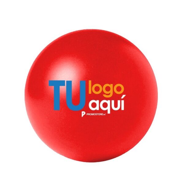 pelota antiestres con logo personalizado