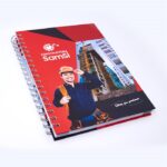 Cuadernos Corporativos anillados para regalos corporativos de merch personalizaddo