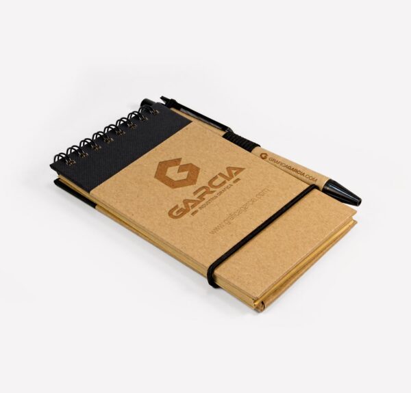 libreta block de notas con lapicero ecológico en lima peru