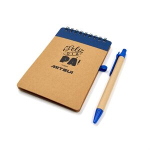 Libreta ecologica con lapicero