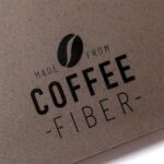 bloc de notas en fibra de cafe ecologico premium cocido