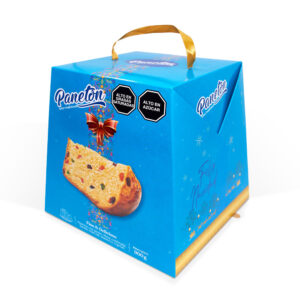 Caja para Panetón Tradicional - Imprenta Gráfica Jhon Cooper Lima, Perú