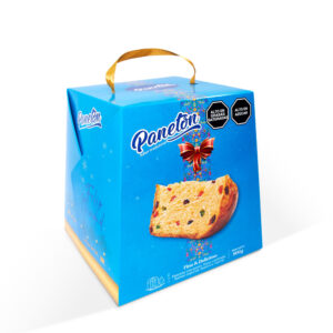 Caja para Panetón Tradicional - Imprenta Gráfica Jhon Cooper Lima, Perú