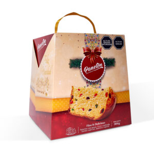 Caja para Panetón Tradicional - Imprenta Gráfica Jhon Cooper Lima, Perú