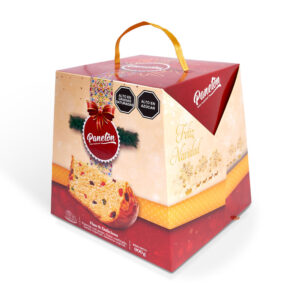 Caja para Panetón Tradicional - Imprenta Gráfica Jhon Cooper Lima, Perú