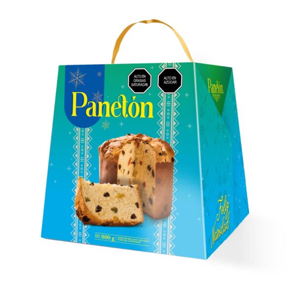 Caja para Panetón Tradicional - Imprenta Gráfica Jhon Cooper Lima, Perú