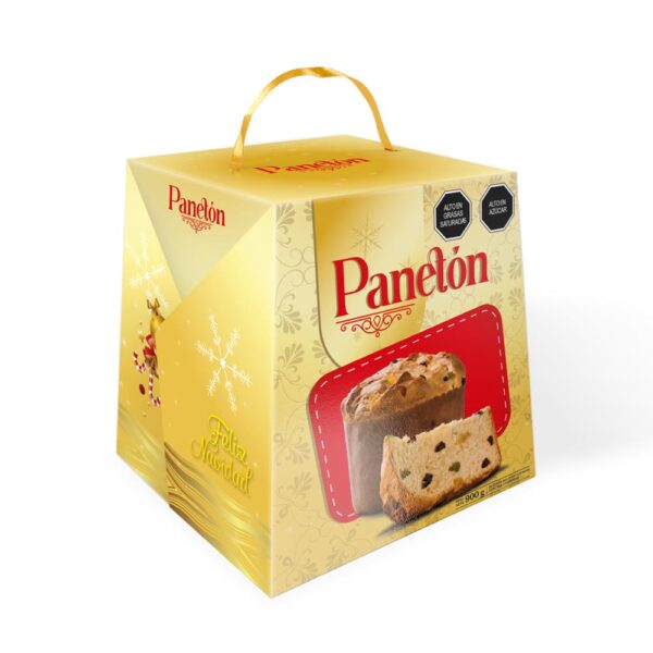Caja para Panetón Tradicional - Imprenta Gráfica Jhon Cooper Lima, Perú