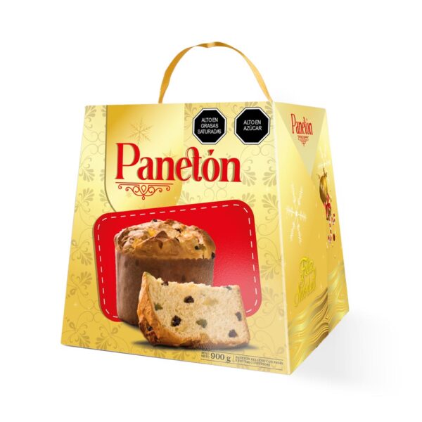 Caja para Panetón Tradicional - Imprenta Gráfica Jhon Cooper Lima, Perú