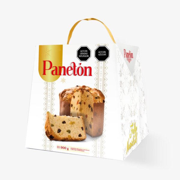 Caja para Panetón Tradicional - Imprenta Gráfica Jhon Cooper Lima, Perú