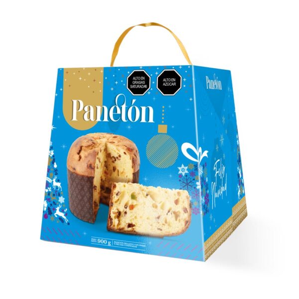Caja para Panetón Tradicional - Imprenta Gráfica Jhon Cooper Lima, Perú
