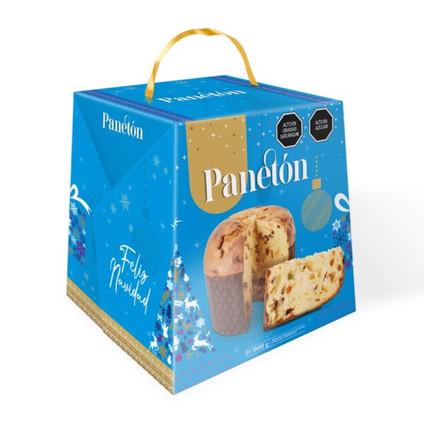 Caja para Panetón Tradicional - Imprenta Gráfica Jhon Cooper Lima, Perú